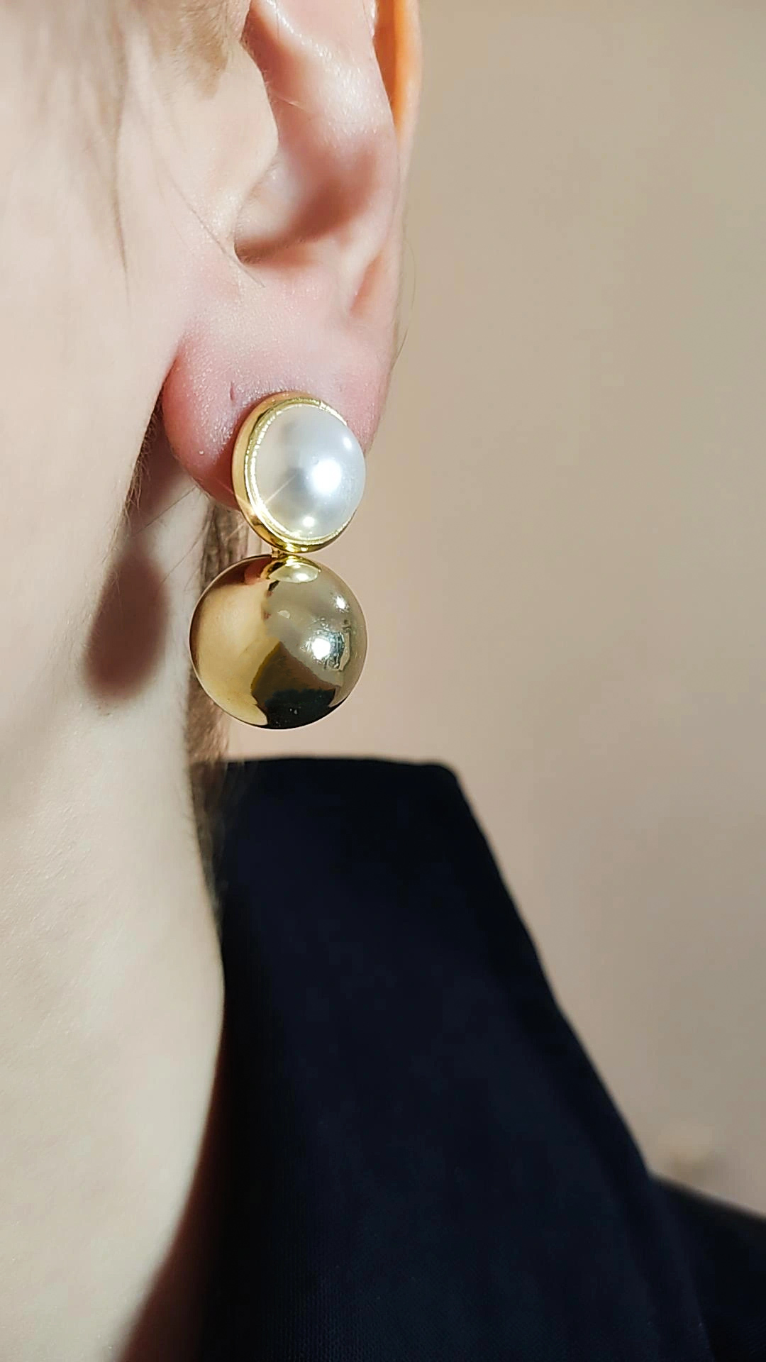 گوشواره دخترانه برند zara طرح Cinderella