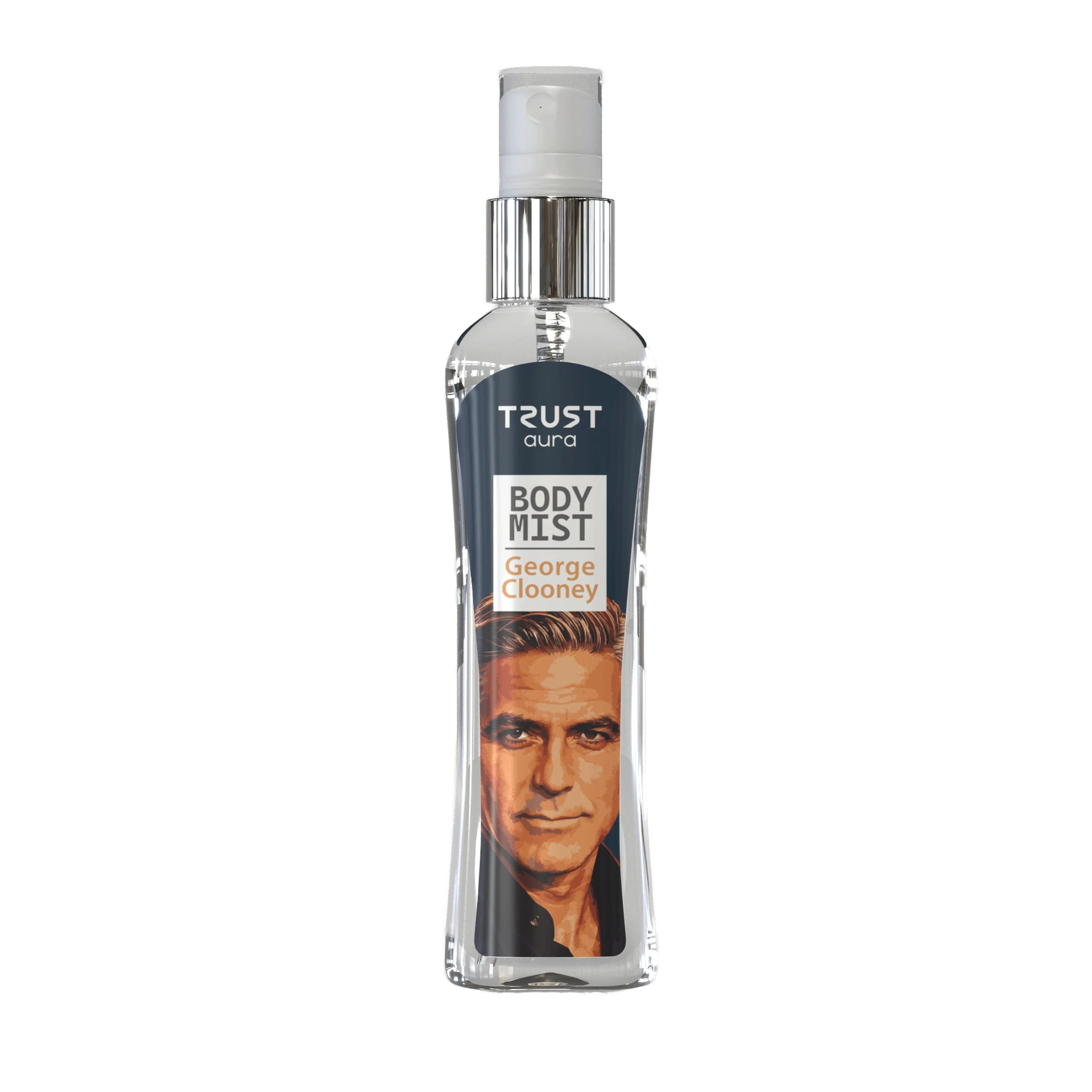 بادی میست مردانه TRUST aura مدل George Clooney