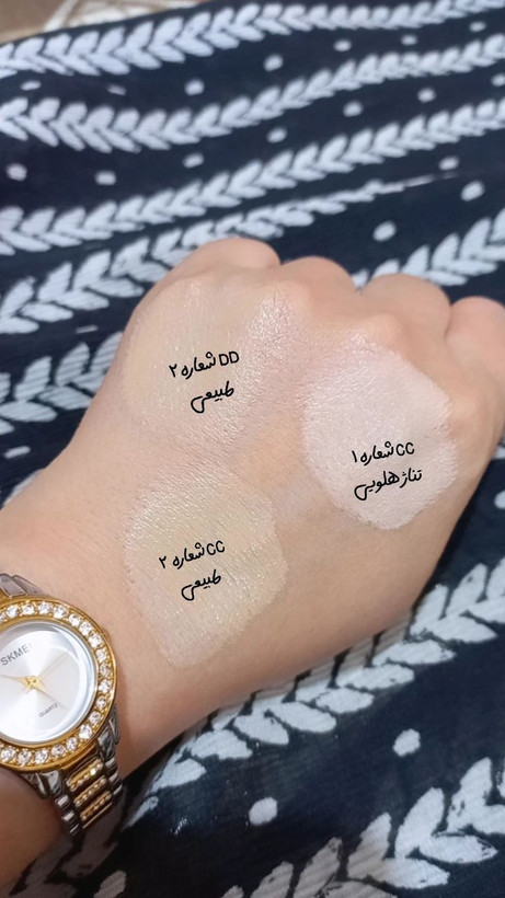 سی سی کرم پلاس spf 30 برند تراست ۲۰۲۴ در سه رنگ جذاب (اویل فری)